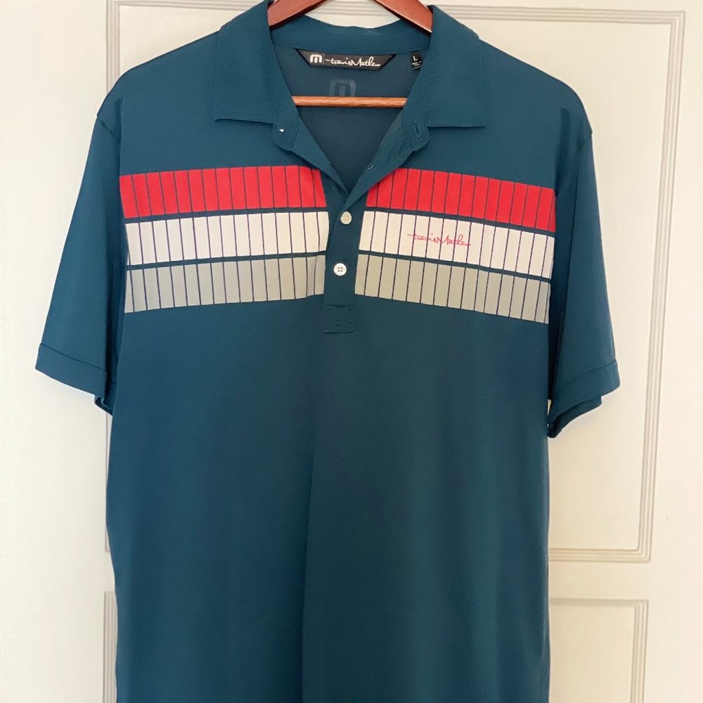 Travis Mathew Polo (L)- Dark Blue